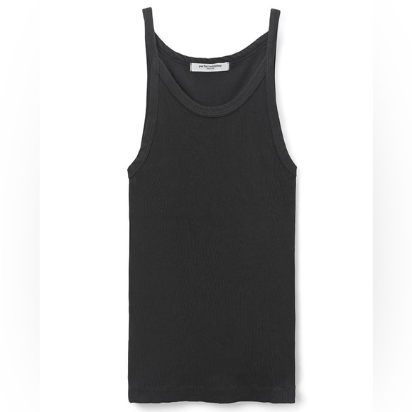 perfectwhitetee Annie recycled cotton rib tank - Picture 1 of 6